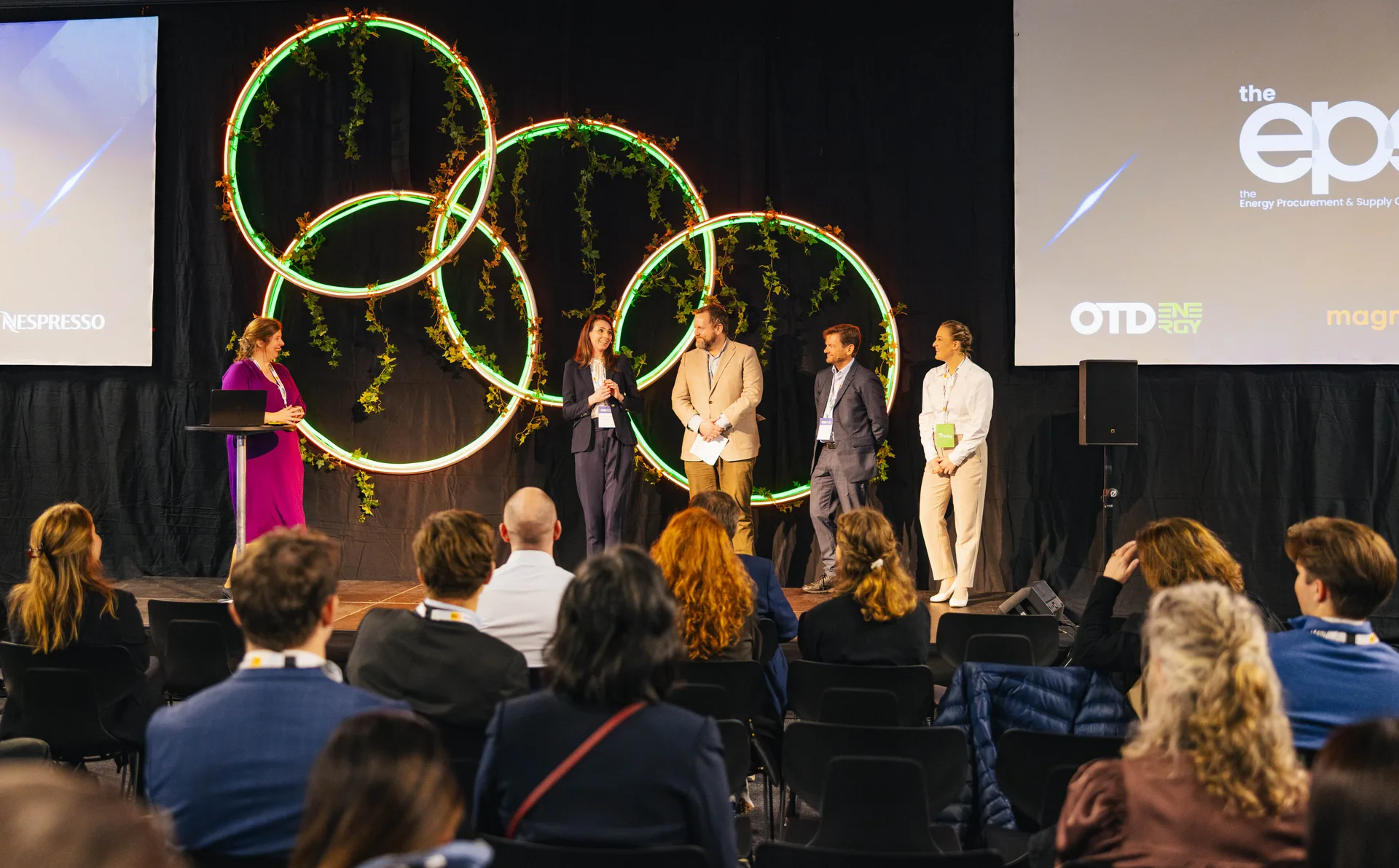 Conference audience at OTD Energy 2025, Stavanger Forum